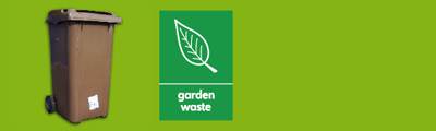 Barrow garden waste bin