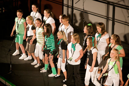 Cambridge Primary School performing 
